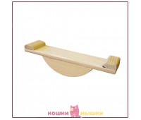 Игрушка для грызунов ZOOmark Мостик-качалка деревянная, 15х3,5 см
