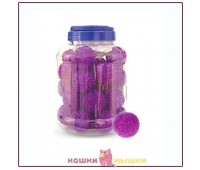 Игрушка для кошек Triol Мячик кристаллический фиолетовый 3811; 4,1 см