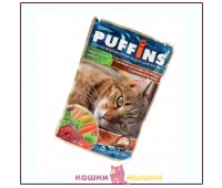 Влажный корм для кошек Puffins Picnic, телятина и печень в желе, 85 г