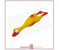 Игрушка для собак Triol Утка с оранжевыми лапками, латекс, арт. LT170 (23,5 см) 